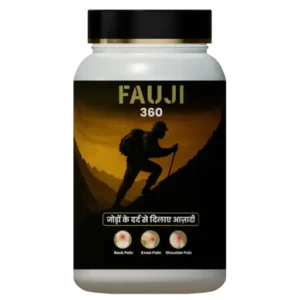 Fauji 360 is a powerful Ayurvedic joint pain relief formula